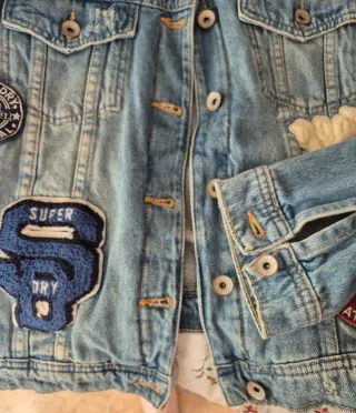 Cazadora vaquera Superdry mujer XL