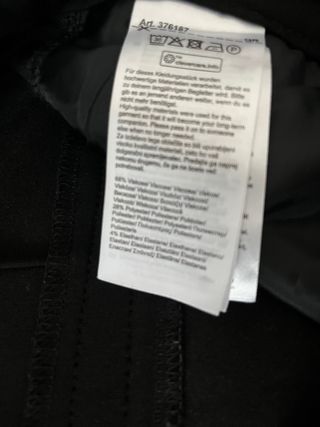 Pantalón negro de vestir