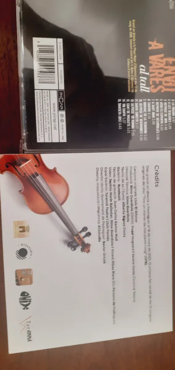 2 CDs Música Popular Valenciana