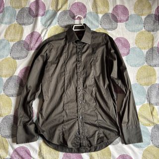 Camisa Zara Verde Talla L