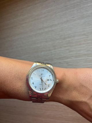 Reloj RICECOO Plata Números Árabes