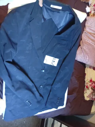 Americana Zara Azul Talla M