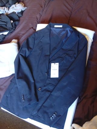Americana Zara Azul Talla M