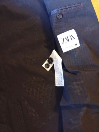 Americana Zara Azul Talla M