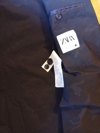 Americana Zara Azul Talla M