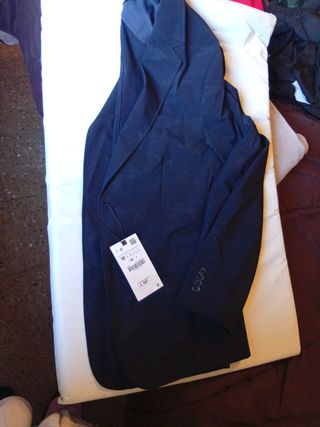 Americana Zara Azul Talla M