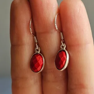 Pendientes Plata 925 Coral