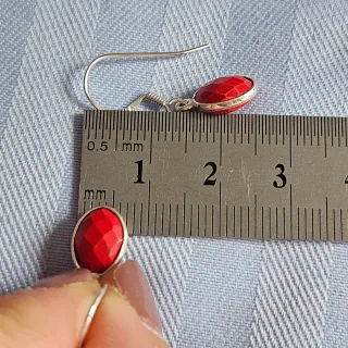 Pendientes Plata 925 Coral