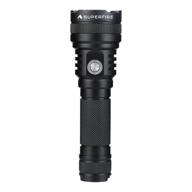 Torcia tattica a LED Superfire C8-F 230lm in alluminio
