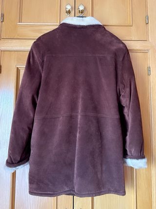 Abrigo de piel porcino original