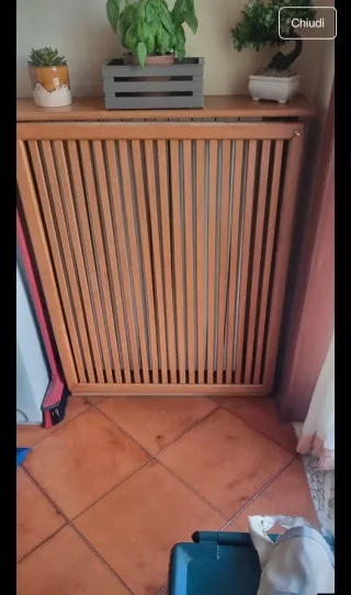 Copri termosifoni in legno