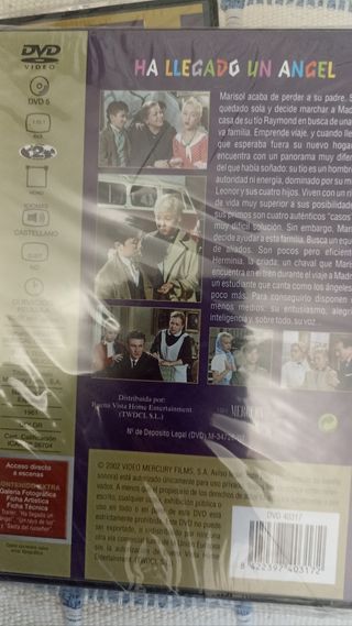 DVD Ha llegado un Ángel y un rayo de luz