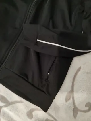 Chaqueta Adidas Negra Niño Talla L