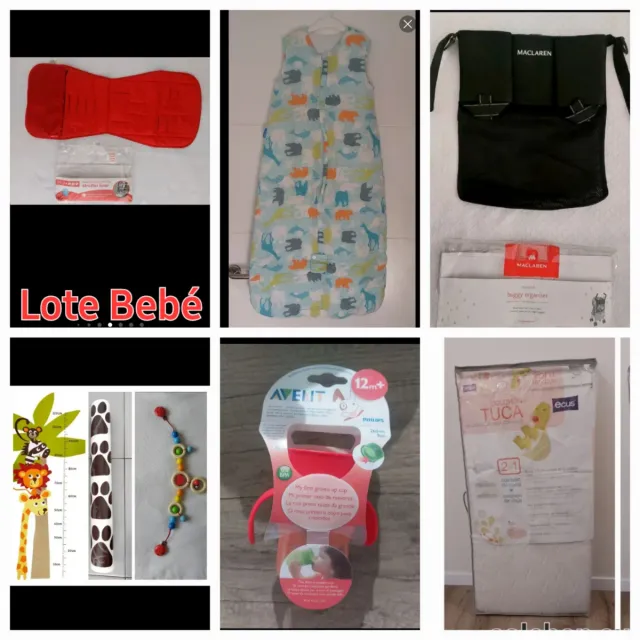 Oportunidad! Lote bebé Colchón 2en1 + saco + ...