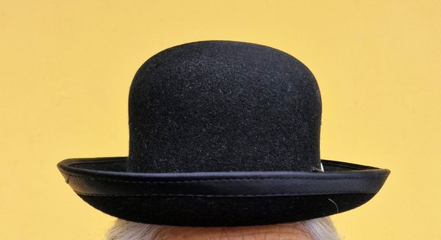 Bombín Boliviano Negro Mujer