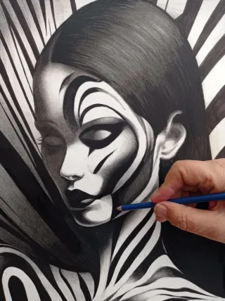 Dibujo a mano50x70