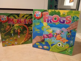 Juegos de mesa Rik & Rok: Monkeys y Frogs