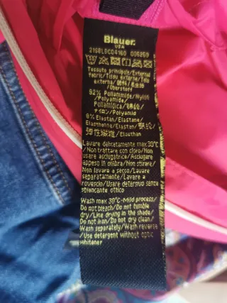 Chubasquero Blauer Mujer Talla M Rosa