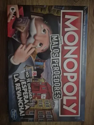 Monopoly Malos Perdedores Juego Mesa