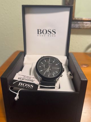 Reloj Hugo Boss Negro.