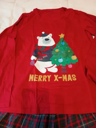 Pijama Navideño Hombre Talla XL