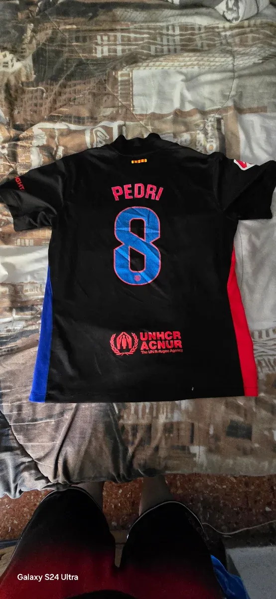 Camiseta Nike Fútbol Negra Spotify