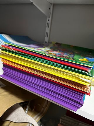 Lote de muchos cuadernos infantiles
