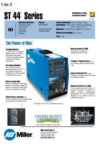 Maquina soldar refrigerada MILLER 450 🇺🇸