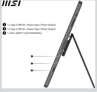 Monitor Portátil MSI PRO MP161 E2