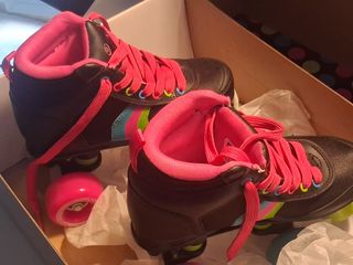 Patines Rollers 4 Ruedas Colores Talla 31-32