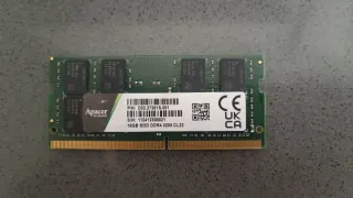 Apacer 16GB SODIMM DDR4 3200 CL22. Portátil