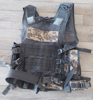Chaleco táctico militar camuflaje