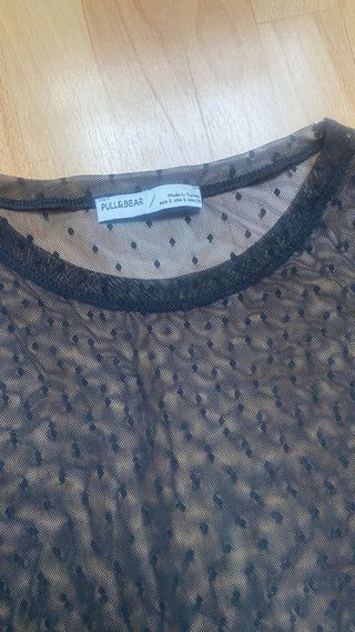 Lote 2 Camisetas mujer transparentes Nueva