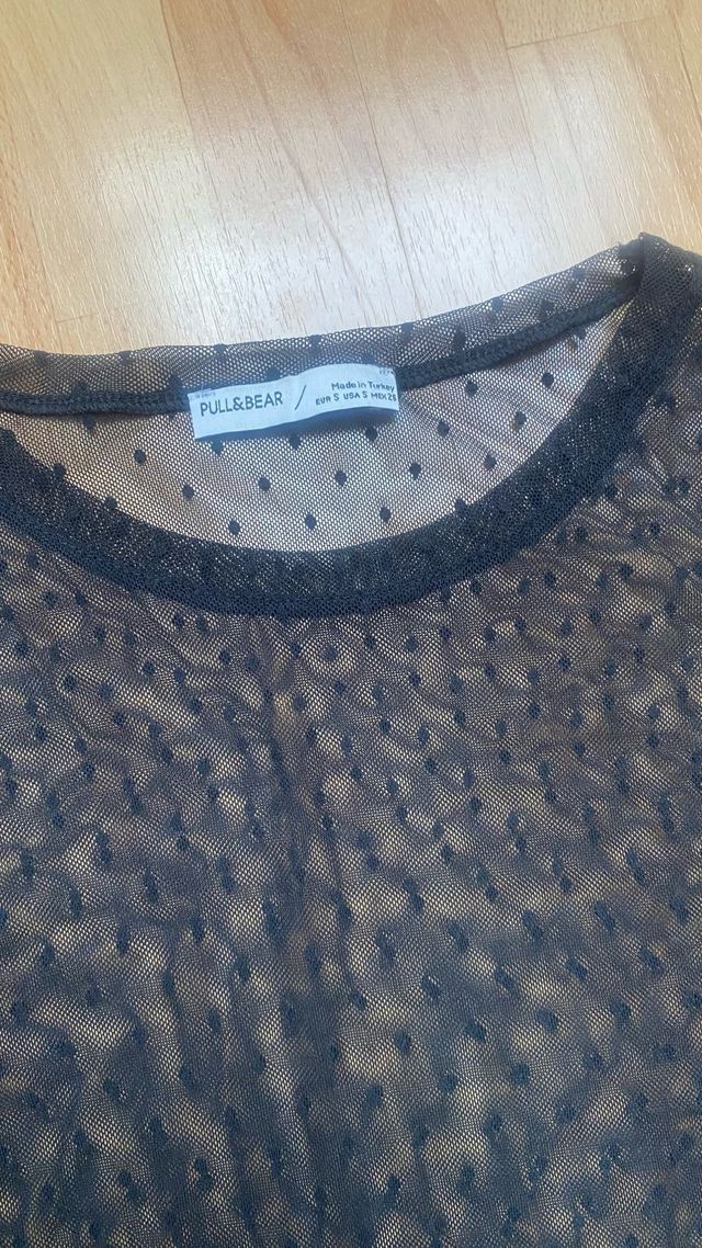 Lote 2 Camisetas mujer transparentes Nueva