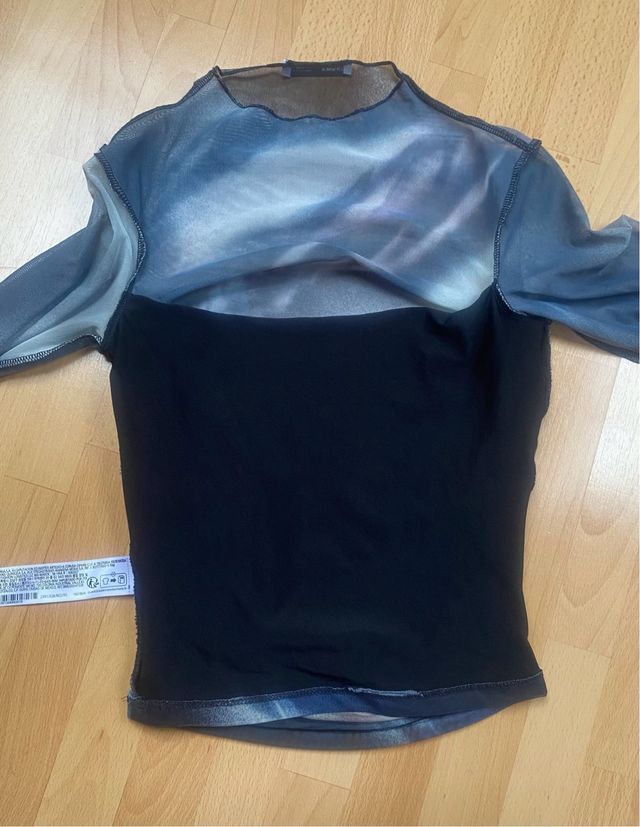 Lote 2 Camisetas mujer transparentes Nueva