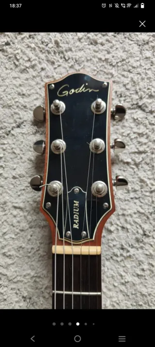 Godin Radium Winchester Brown Guitarra