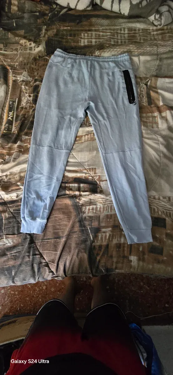 Pantalón largo gris/azul