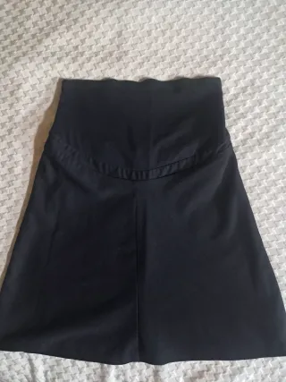 Falda premamá H&M Talla S Negra