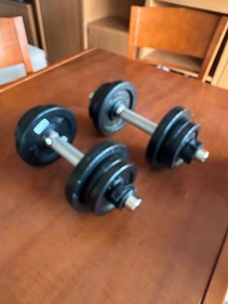 2 Mancuernas ajustables 20kg