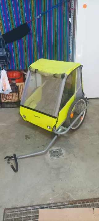 Remolque Btwin para 2 niños ESCUCHO OFERTAS
