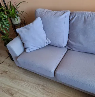 Sofá de 2 plazas con chaiselongue