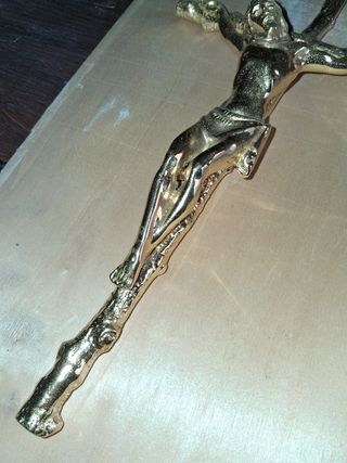 Croce ottone cm25 pesante kg1