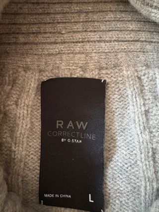 Jersey G-Star RAW Gris.
