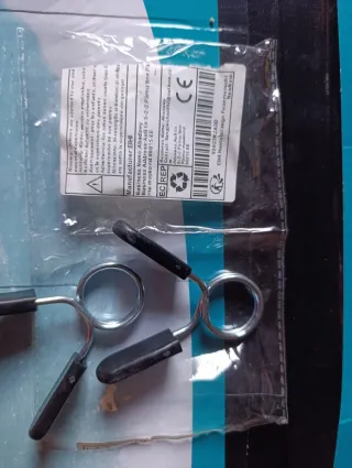 Pinzas para barra de pesas 25mm