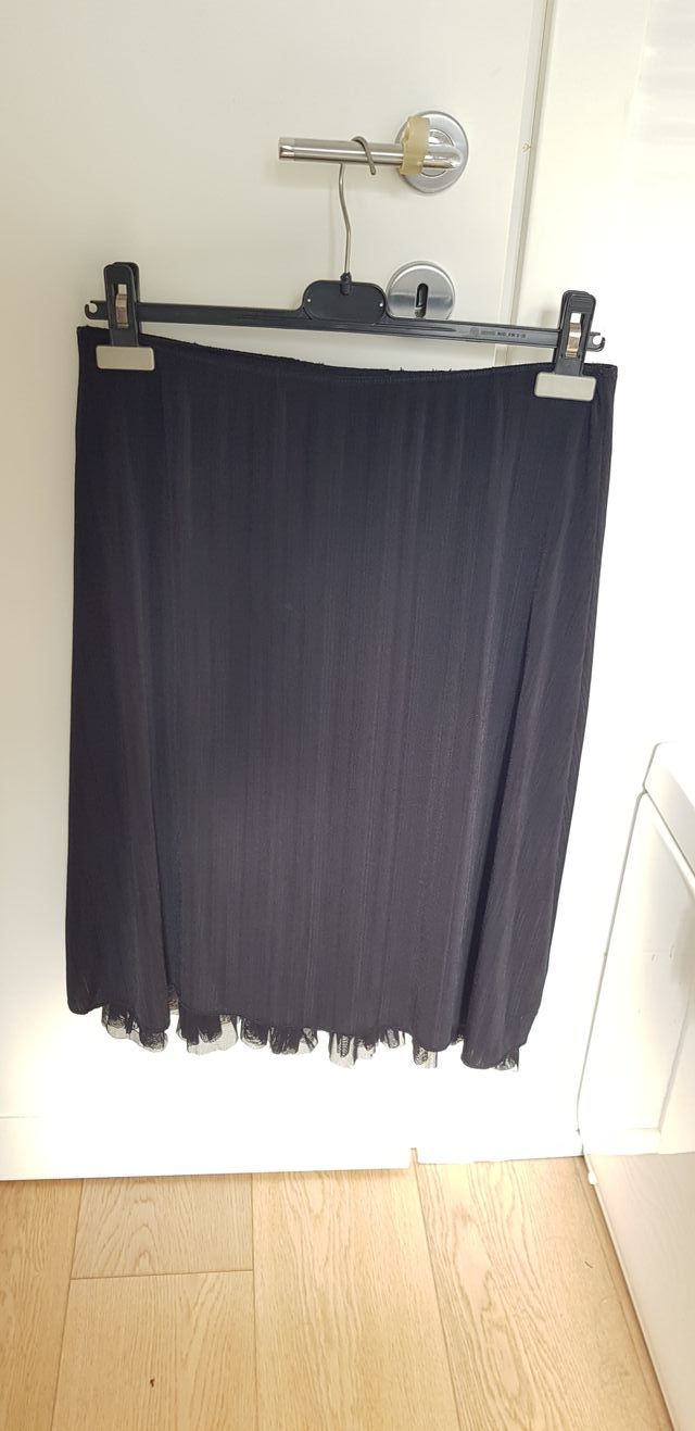 Gonna tulle nera Made in Italy M/L