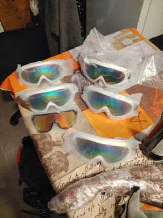 Gafas de nieve/esquí (pack 5)