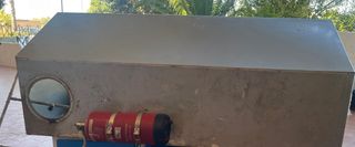 Campana extractora con filtros