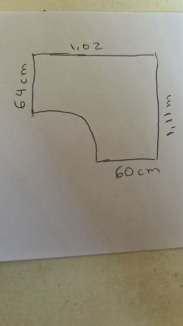 Mobile ad angolo in legno