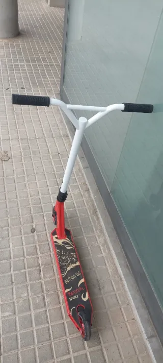 Patinete Bestial Wolf Demon D6 Rojo