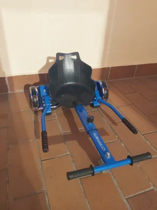 Patinete eléctrico Hoverboard con Asiento Azul